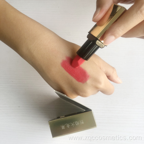 Cosmetic lipstick with flower inside